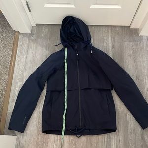 Helly Hansen Navy Blue Waterproof Rain Jacket